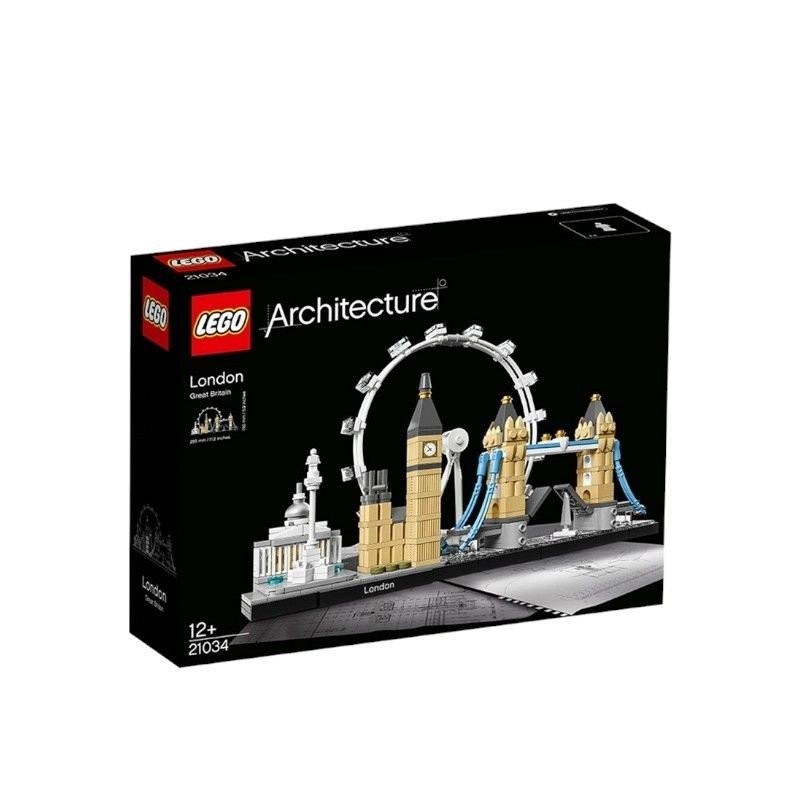 LEGO LEGO Building Series Skyline 21034 London Skyline ของเล่นจับคู่การศึกษาสําหรับเด็ก
