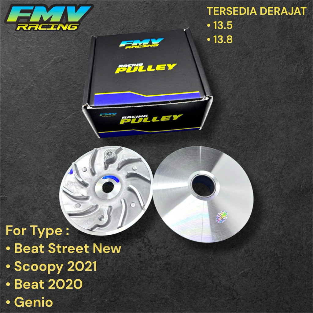 FMV RACING ROLLER HOUSING PULLY BEAT DELUXE SCOOPY K2F BEAT STREET NEW GENIO K0J FMV RACING