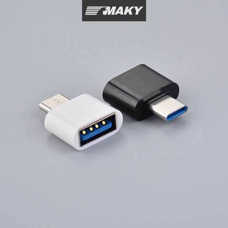 LLPH อะแดปเตอร์ Type C เป็น USB ตัวเชื่อมต่อข้อมูล OTG สําหรับโทรศัพท์มือถือ Android LLP