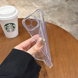 ซองกันกระแทกแบบง่ายรองรับสำหรับ For iPhone16 11 12 13 14 Pro Max 7 8 Plus XR X XS 14 15 Plus เคส Case SE จัดส่งในพื้นที่