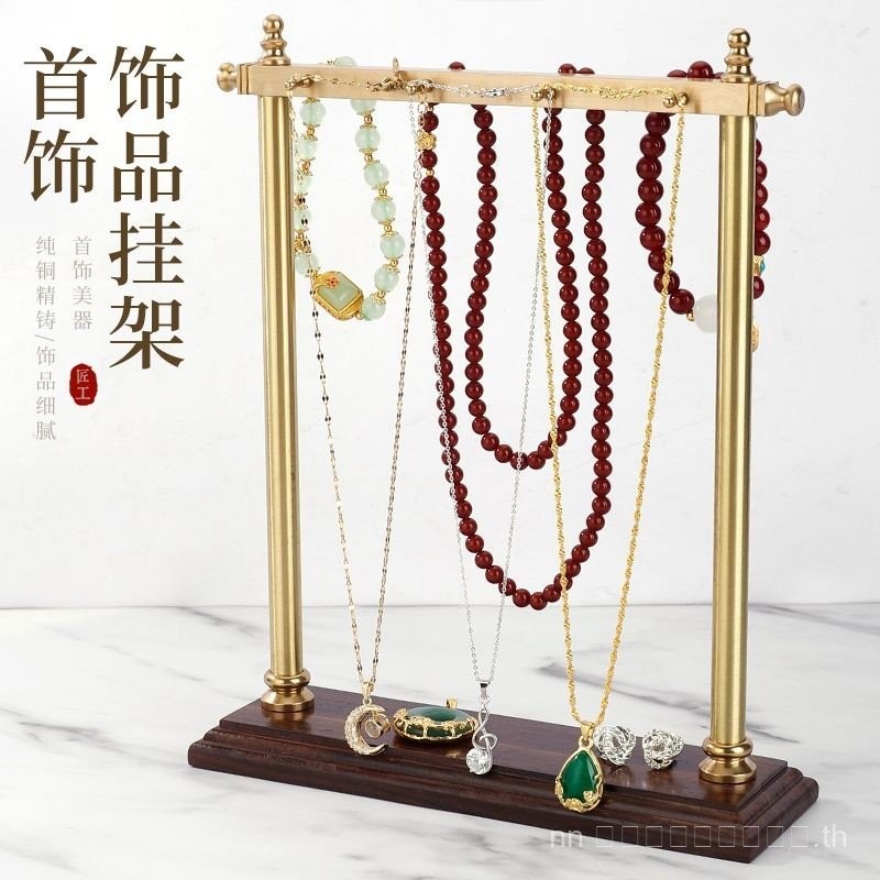 [ฝีมือประณีต]ยืนแสดงเครื่องประดับครัวเรือนมัลติฟังก์ชั่ต่างหูยืนสร้อยคอยืนแหวนถาดโต๊ะเครื่องแป้งชั้น