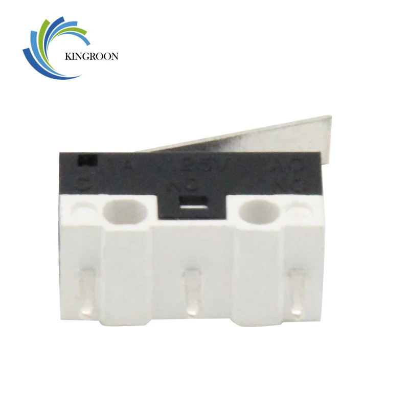5 ชิ้น/ล็อต 1A 125V AC Micro Limit Switch Lever Part สําหรับ MK7 MK8 Limited 3D เครื่องพิมพ์ Mini Mi