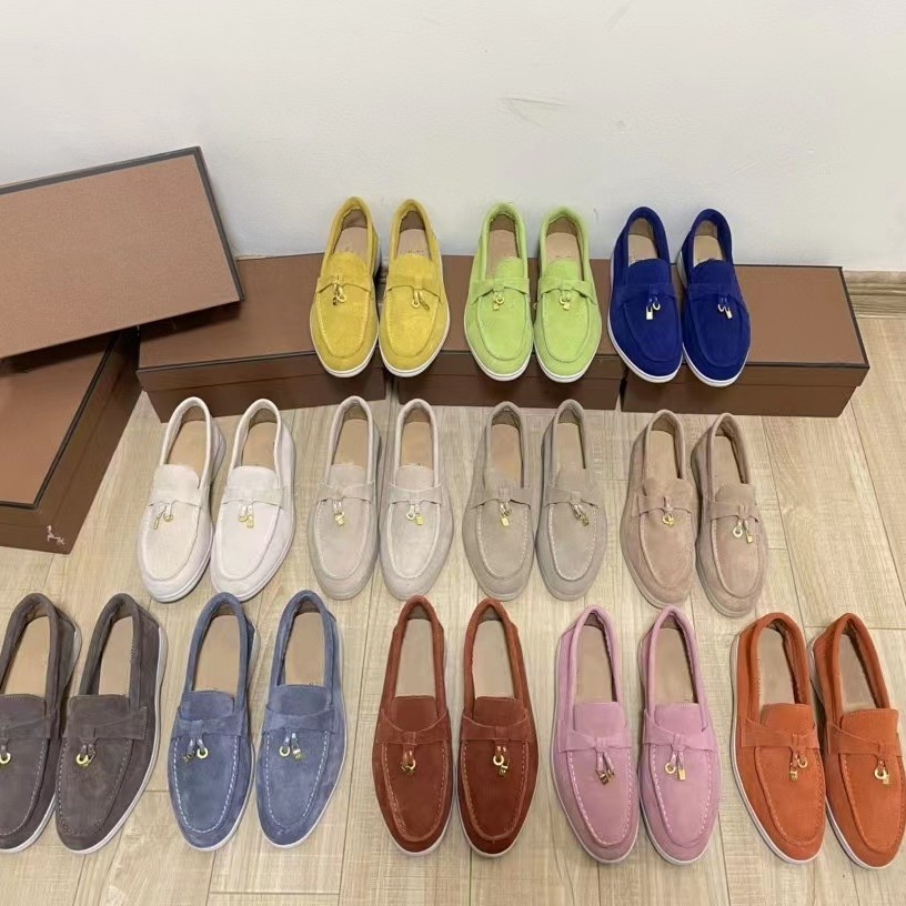 รองเท้าผู้หญิงรองเท้าโลฟเฟอร์หนังแท้สไตล์อังกฤษรองเท้าปักเดียวท่อสไตล์รองเท้าขนาดบวก