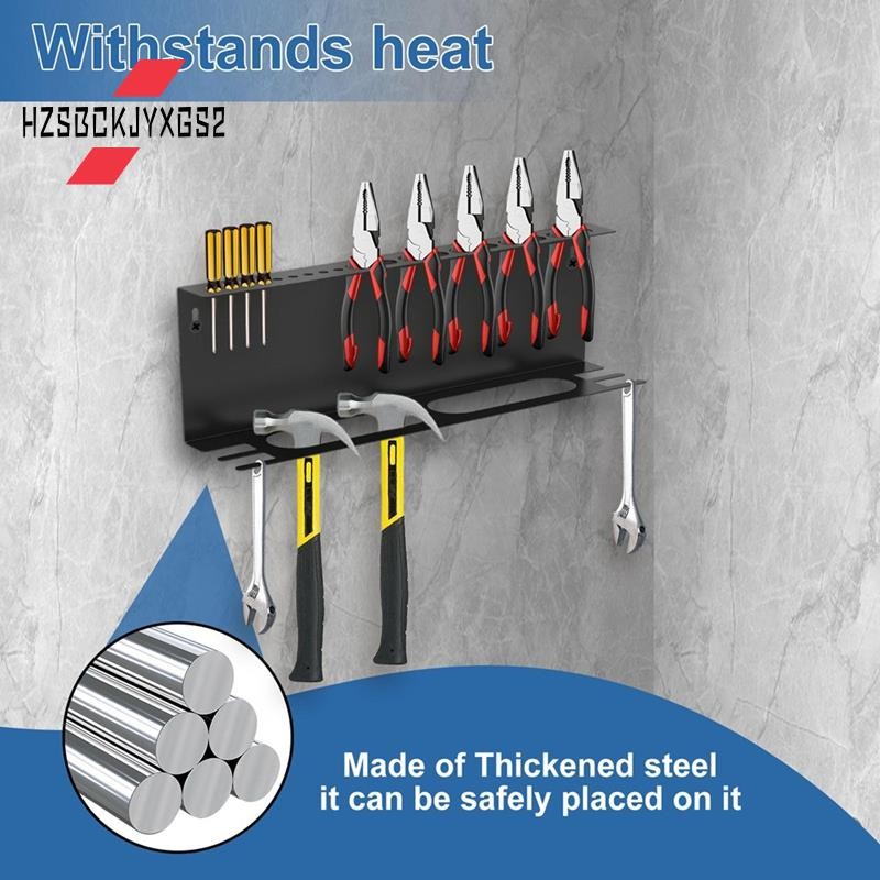 Hzsbckjyxgs2 Wall Mount Plier Organizer, 17 นิ้ว Steel Organizer
