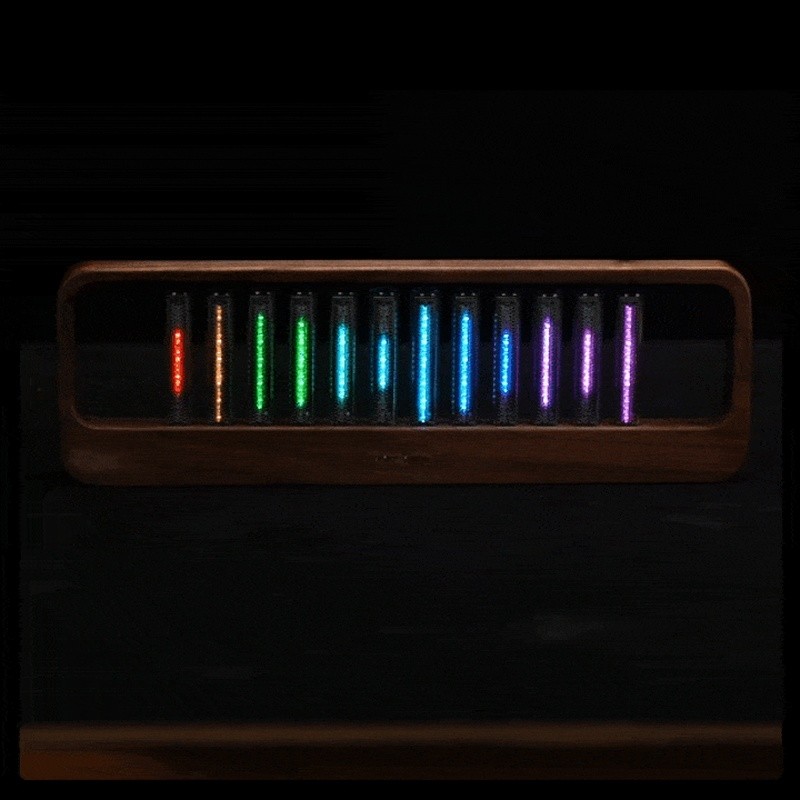 ไฟรถกระบะ RGB ไฟบรรยากาศจังหวะสเปกตรัม RGB ไฟหลอดเรืองแสง RGB ไฟบรรยากาศดนตรีโต๊ะตกแต่งเดสก์ท็อปอีสป
