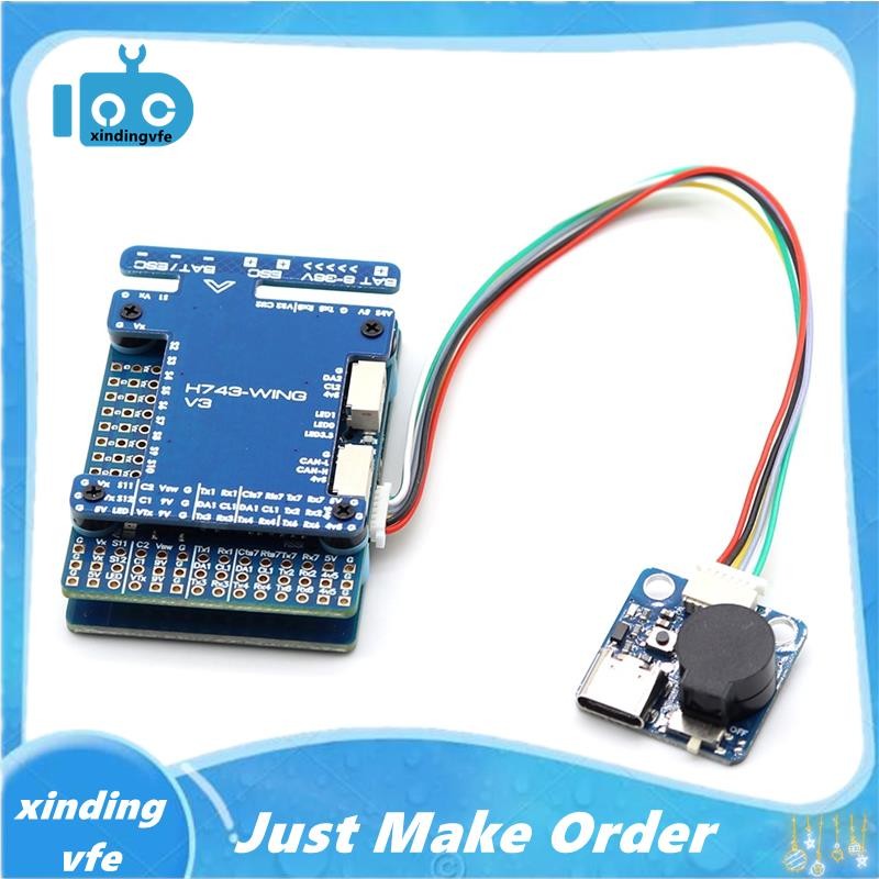 H743-WING V3 Flight Controller สําหรับ INAV RC FPV เครื่องบินสําหรับปีกคงที่ Drones Featuring DPS310
