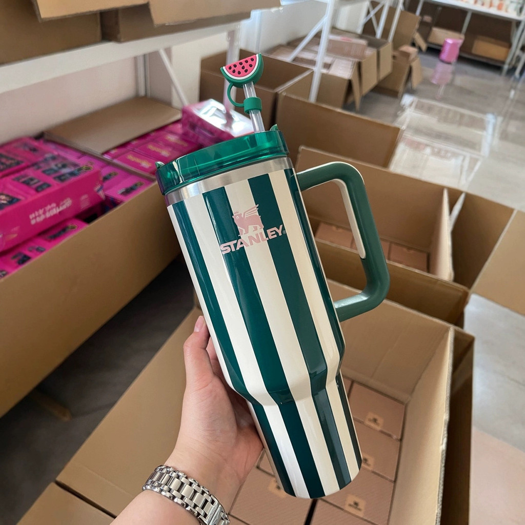 Amazon Stanley Thermos Stanley Retro Vertical Stripes 40OZ/20OZ Ice Master Cup Stanley