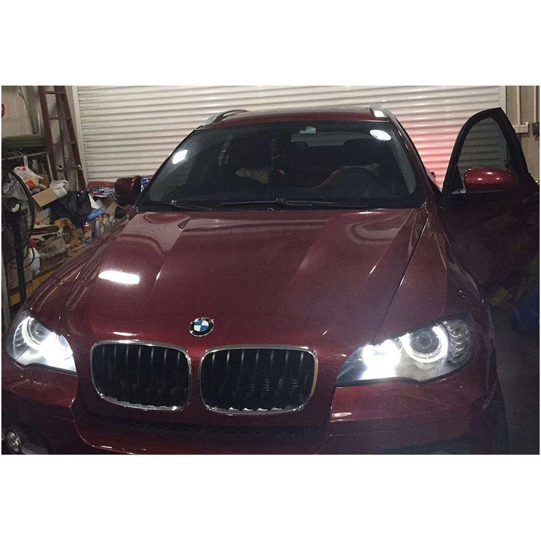 BMW Angel Eye หลอดไฟ led 3 Series 5 Series 7 Series E90E92E60H8X6X5X3X1Z4M3 การปรับเปลี่ยนไฟวิ่งกลาง