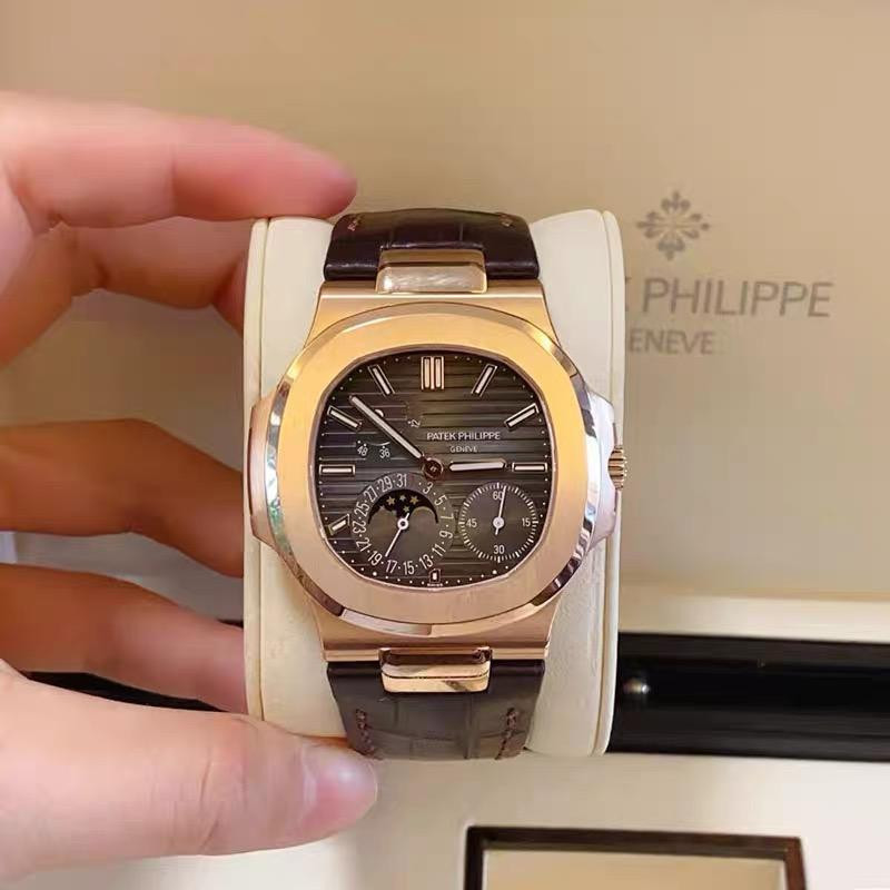 Patek Philippe Patek Philippe Patek Philippe Philippe Stainless Steel Mechanical Mens Watch 5712/1A-