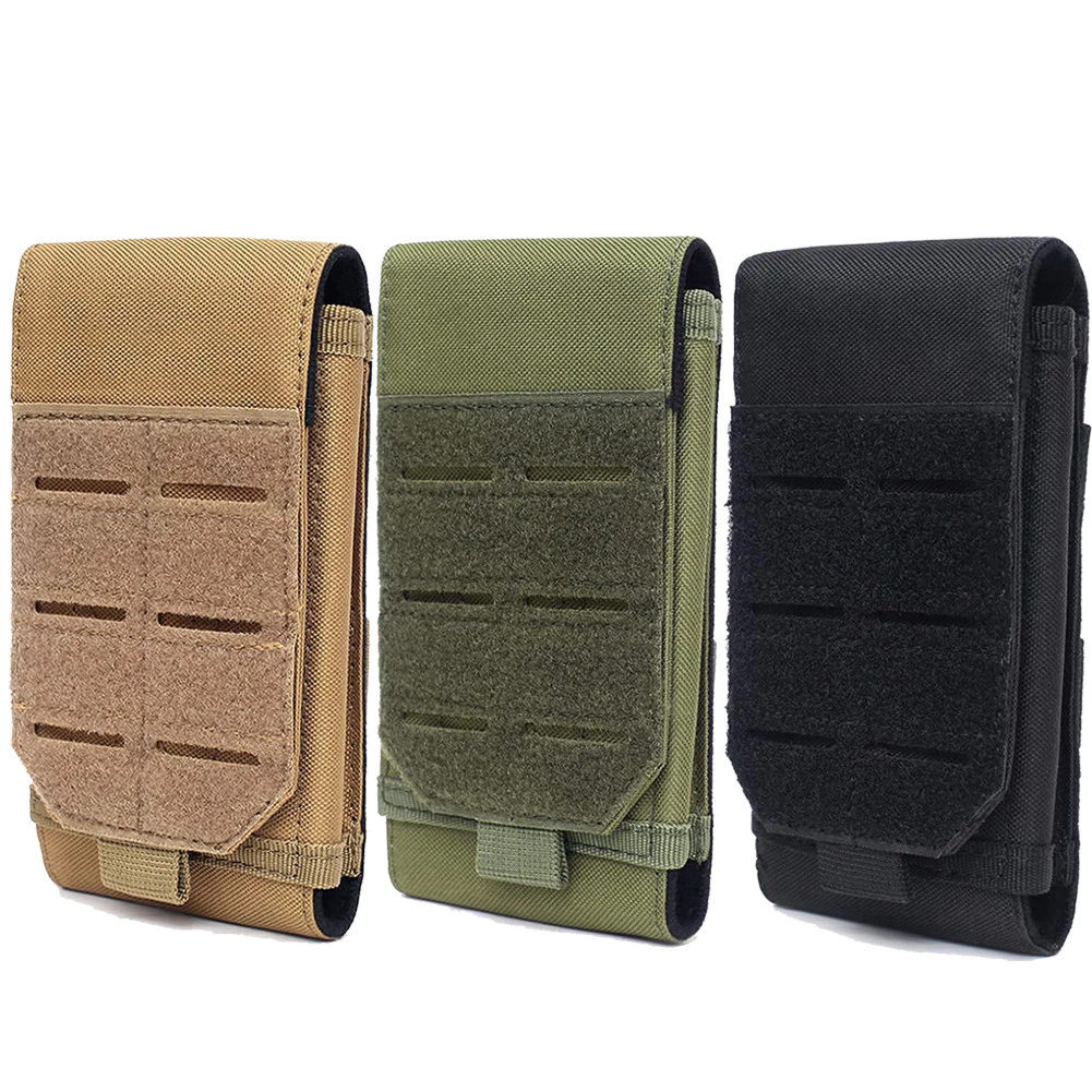 สะพายข้าง กระเป๋าติดเอว ใส่โทรศัพท์ กระเป๋าใส่โทรศัพท์ติดเอว ทหาร ลายพราง กระเป๋ากันน้ำ Outdoor ใส่โทรศัพท์กันน้ำ สำหรับวิ่ง อุปกรณ์กลางแจ้ง Tactical Waist Pack K807