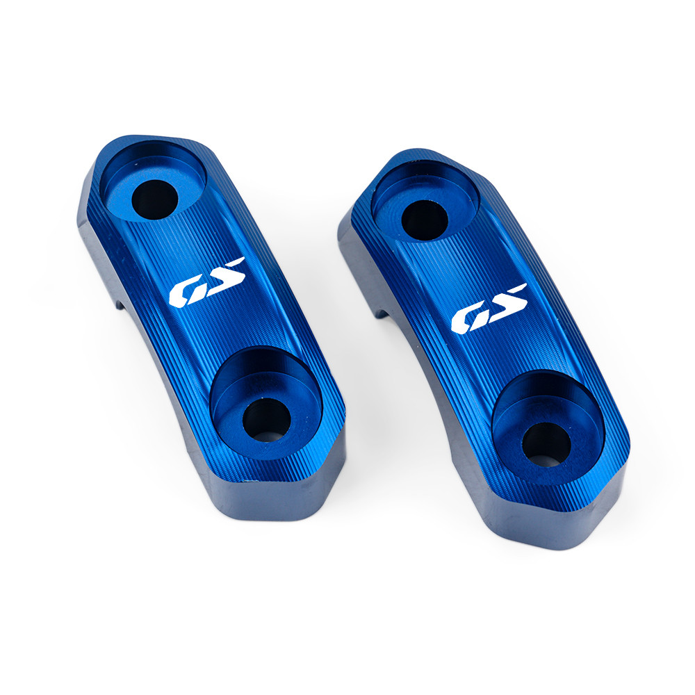 สําหรับ BMW R1300GS R 1300 GS R1300 GSA GS1300 ADV ผจญภัยรถจักรยานยนต์ Handlebar Riser ลากบาร์ Mount Handle Clamp ขยายอะแดปเตอร์ - รูปที่ 6