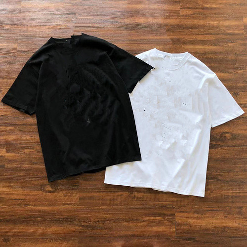 เสื้อหนามสีเหลืองน้อยแขนสั้น สีดำและขาบ รหัส 42155