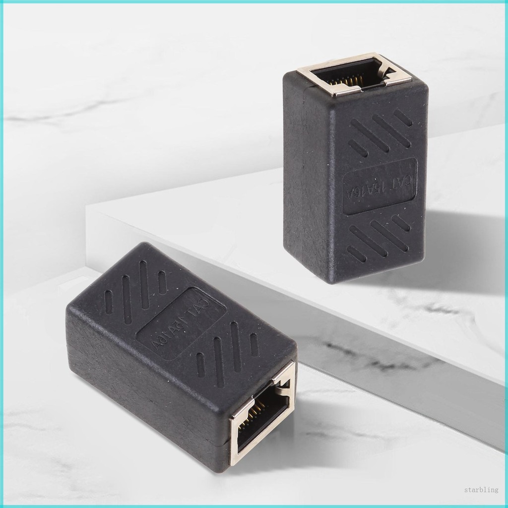 Star Female to Female LAN Connector Adapter Coupler RJ45 Cable Extender สําหรับ H