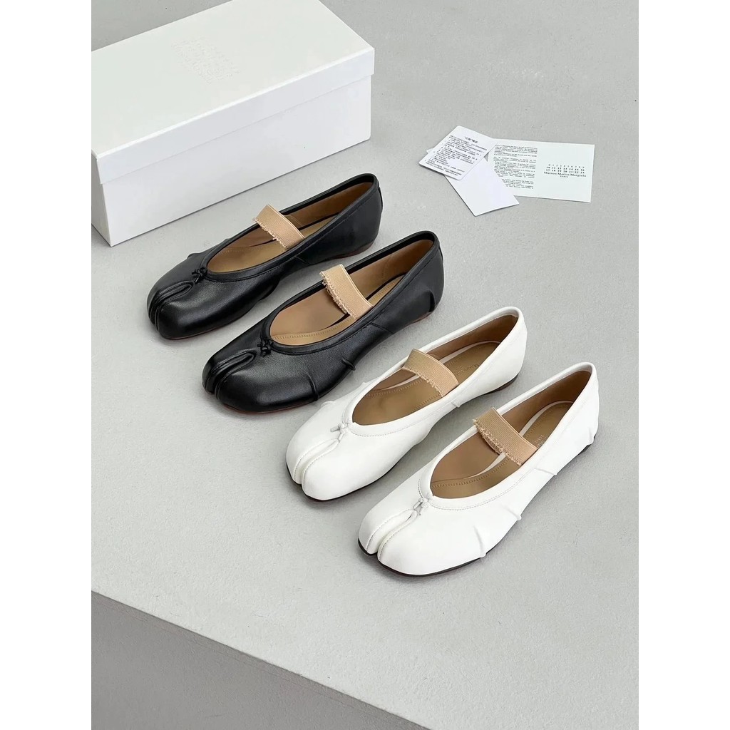 Maggie MM6 รองเท้าบัลเล่ต์ รองเท้าแฟลตผูกเชือก เหมาะสำหรับใส่วันสบาย
