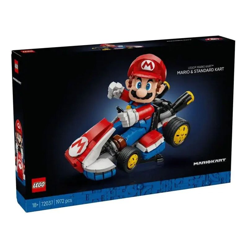 LEGO Super] Kart Mario) (รับประกัน LEGO Series Mario [72037 บล็อกตัวต่อของแท้