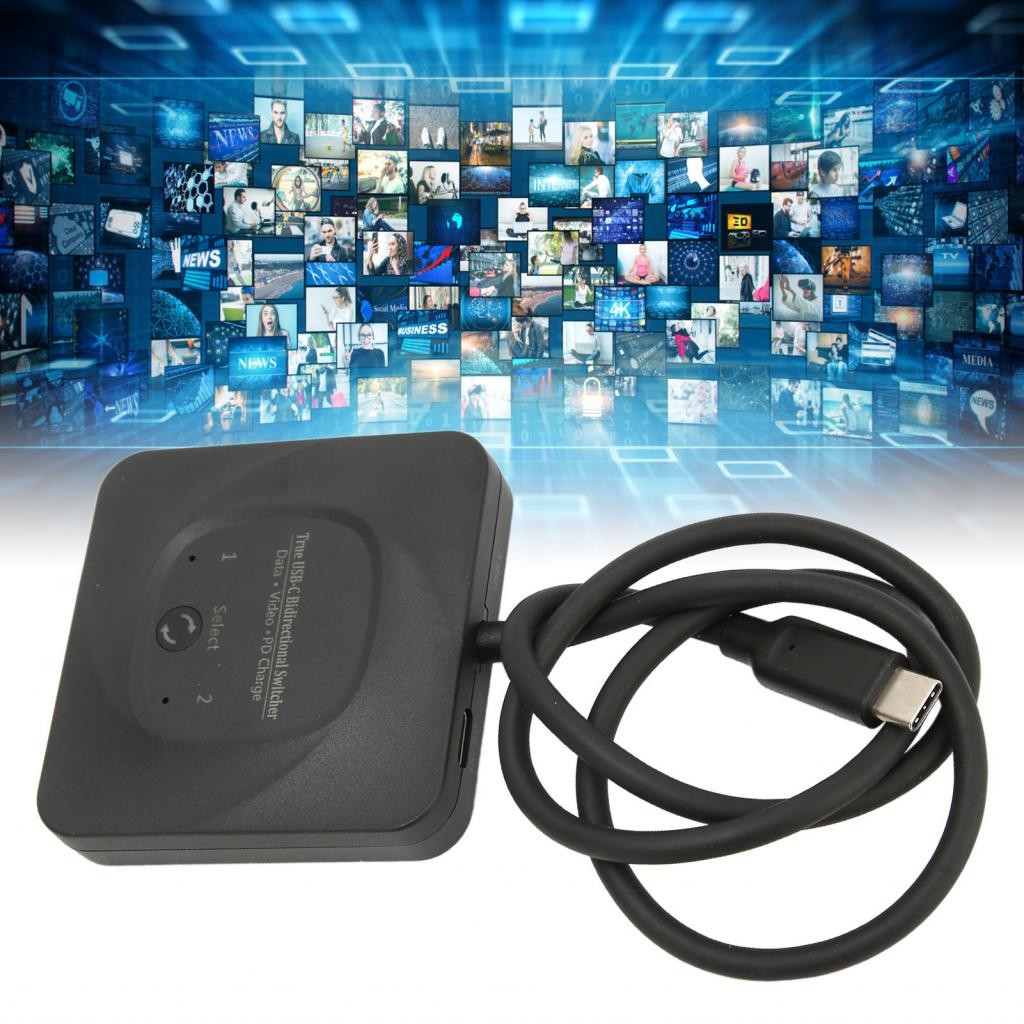 Stylish365 ตัวเลือก USB C 2 in 1 เอาต์พุต Plug and Play 8K 60Hz HD รองรับ 10Gbps PD 100W Fast Chargi