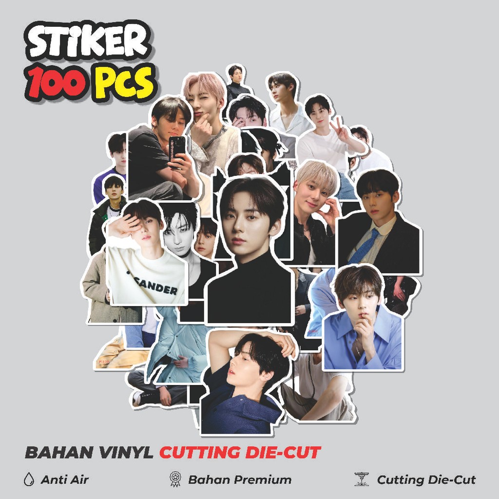 HP 50 ชิ้น Hwang Minhyun สติ๊กเกอร์ ของตกแต่งสร้างสรรค์น่ารักสําหรับโน้ตบุ๊ก สเก็ตบอร์ด โทรศัพท์มือถ