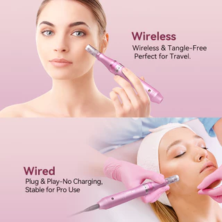 Original Dr Pen M7 ไร้สาย/สายไฟฟ้าปากกา Auto Anti Aging Therapy Skin Care เครื่องมือ
