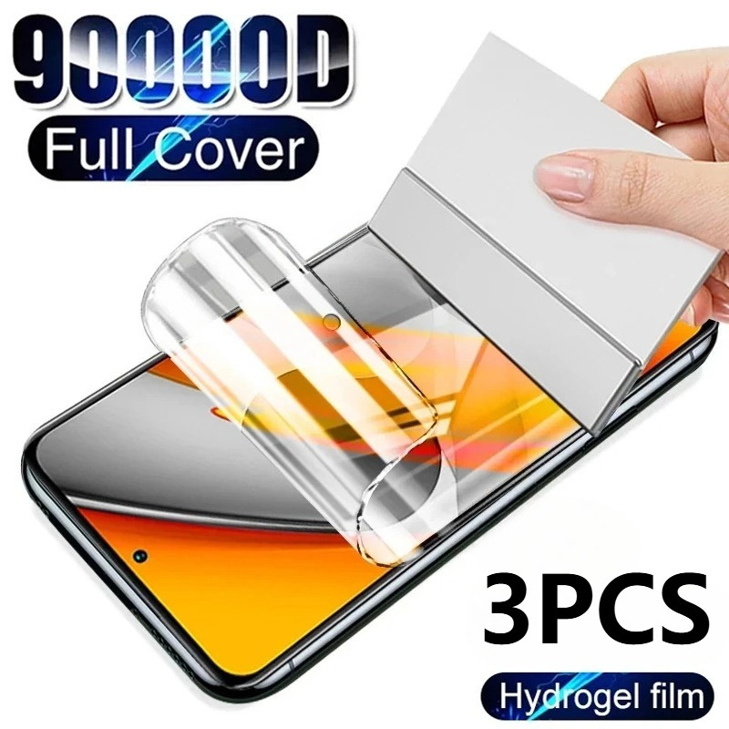 3Pcsป้องกันหน้าจอMatte Frostedฟิล์มสําหรับRedmiหมายเหตุ10 10T 10S 9S 9 8T 8 7S Pro Max Global India 