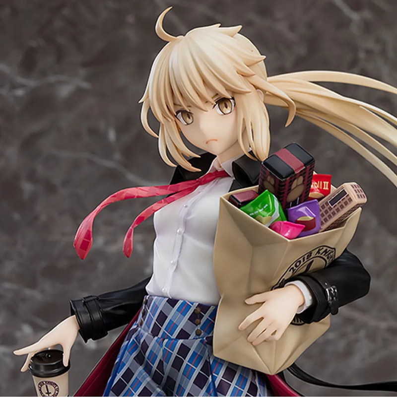 พร้อมส่ง GSC Fate Fgo Dark Dale Saber Arturia Alter Heroic Travel Suit Figure