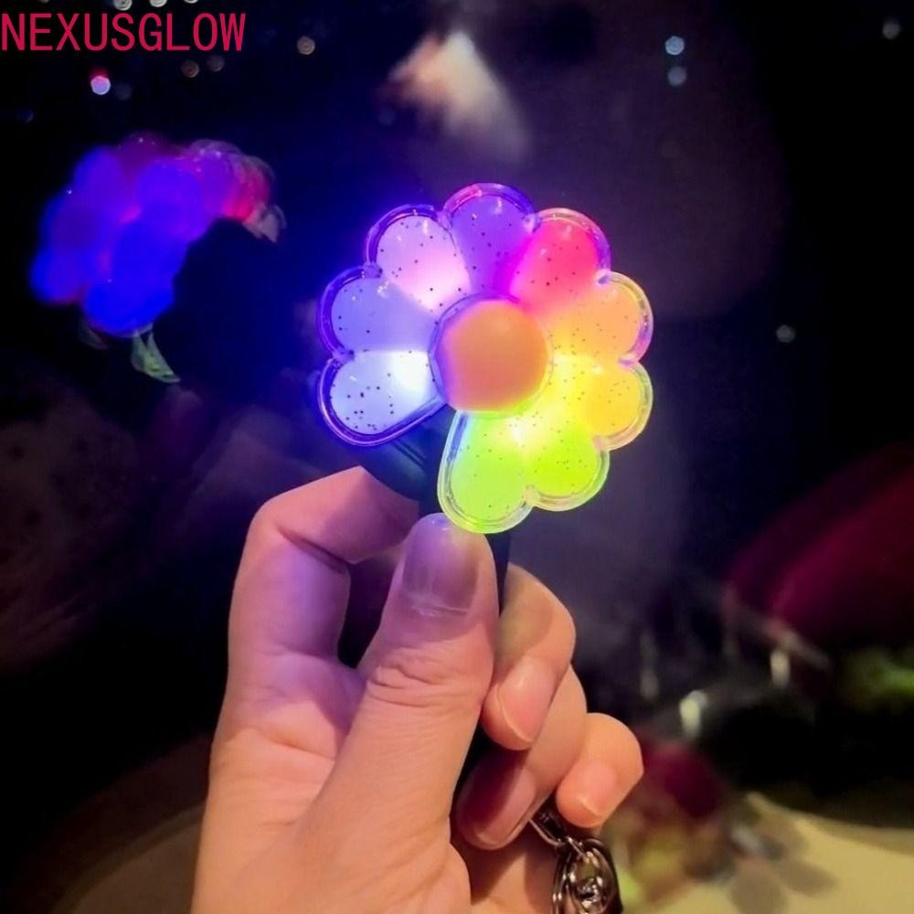 NEXUSGLOW GD จี้สไตล์เดียวกัน, Idol Glow Stick DRAGON Mini Light Keyring, Cute Collection 10cm Bag C