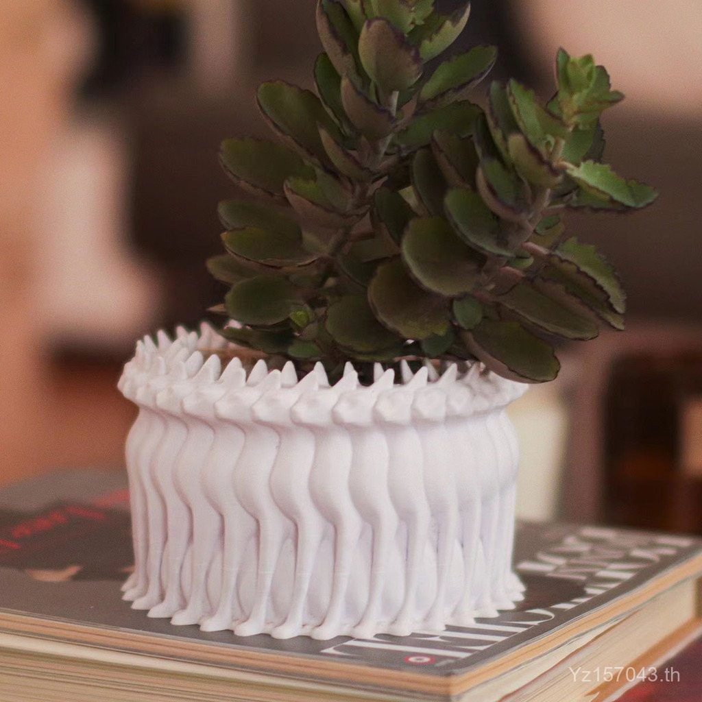 Multi-faceted สินค้าใหม่ตกแต่ง Cat Face 3D กระถางดอกไม้เดสก์ท็อป Courtyard Creative ปลูกในร่มกระถางด