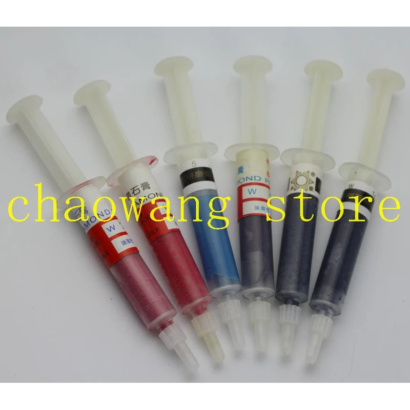 320grit ถึง 10000grit เพชรวางเข็มหลอดบดขัด Lapping Compound