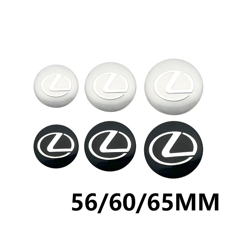 Lexus Lexus Hub Cover Sticker 56MM 60MM 65MM Hub Modified Tyre Center Sticker