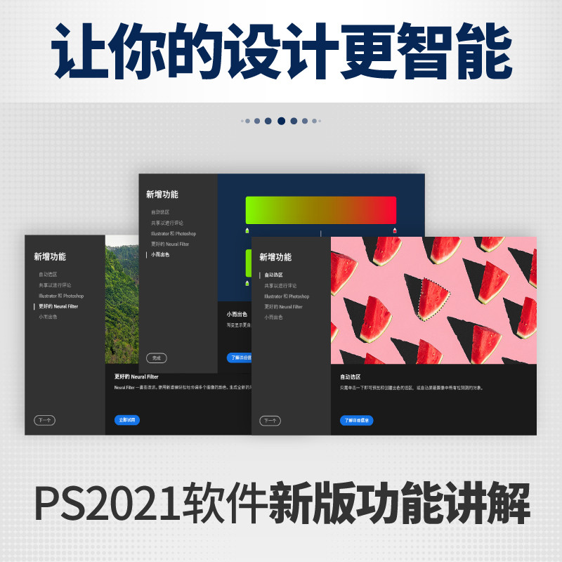 ผลิตภัณฑ์อย่างเป็นทางการของ Adobe [2022 ฉบับใหม่] หนังสือสอน ps 2021 Photoshop ของแท้ CCS Zero Basic