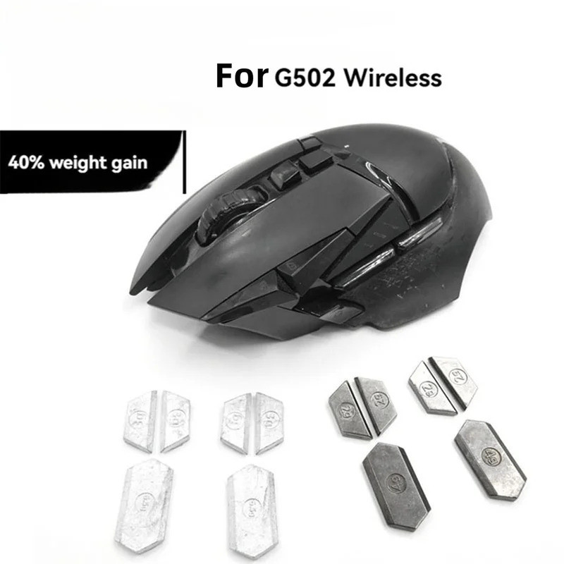 สําหรับ Logitech 1000dpi บล็อกน้ําหนักสําหรับอุปกรณ์ทดแทนเมาส์ Logitech G502 Lightspeed
