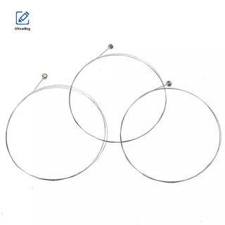 ONew 5 ชิ้น Tone สายเหล็ก E-1 สําหรับกีตาร์โปร่ง Bng
