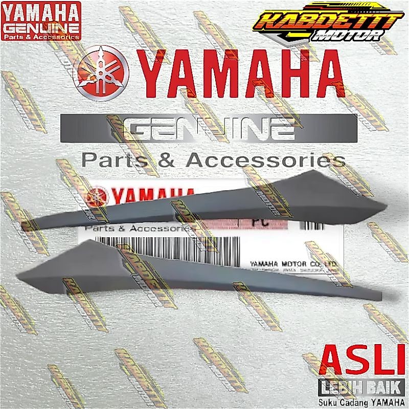 ฝาครอบด้านข้าง MOLE BOTTOM DECK LOWER WING XMAX X MAX สีดํา DOFF RIGHT LEFT B74-F171L-00-P4 B74-F171