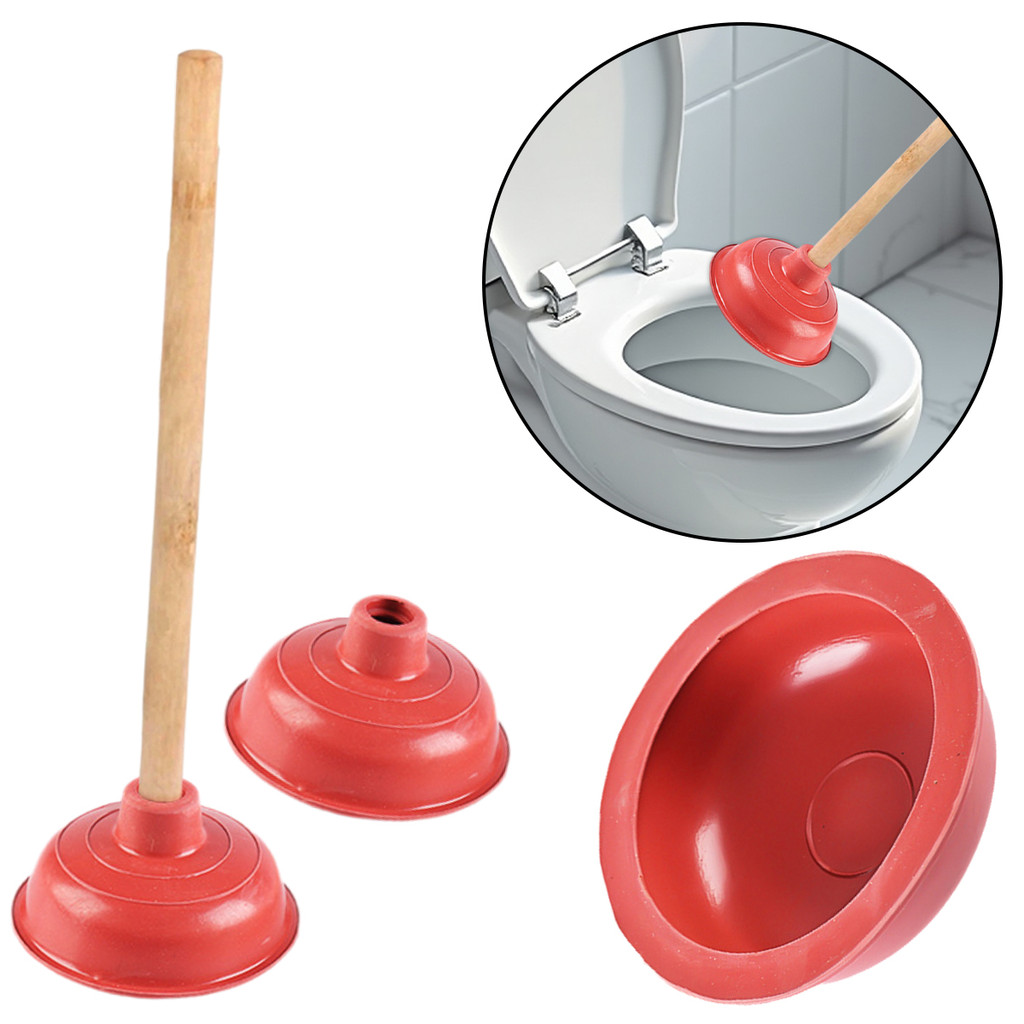 Aquafireo Toilet Unclog ห้องน้ํา Plunger เครื่องมือสําหรับอ่างล้างจานหนักครัวยางป้องกันการอุดตัน