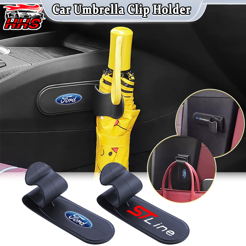 Ford รถร่ม Hook Holder เบาะหลัง Organizer Storage Hook Hanger Trunk Multifunctional Fastener Univers