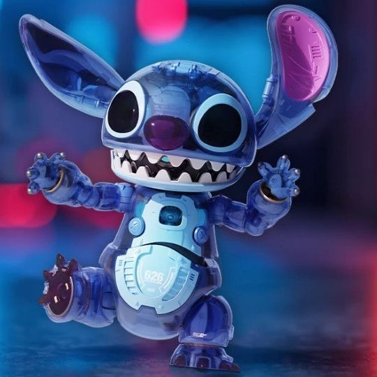 TOPTOY ของแท้ Disney Stitch 626 การทดลองประกอบบล็อกตัวต่อขนาดใหญ่ Stitch รูปของเล่นของขวัญ