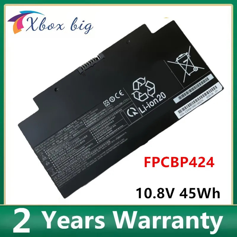 FPCBP424 แบตเตอรี่แล็ปท็อปสําหรับ Fujitsu LifeBook AH77 AH77/S AH77/M AH556 FMVNBP233 CP70053801 10.