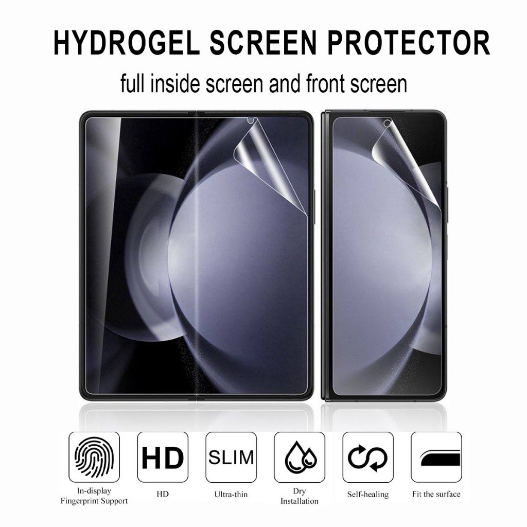 3 in 1 Ultra-Thin Screen Protector สําหรับ Oppo Find N6 N5 N3 N2 N โทรศัพท์แบบพับได้ HD Clear Soft H
