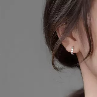 Beehive Earrings ต่างหูเงินแท้ S925 [MERCELO]