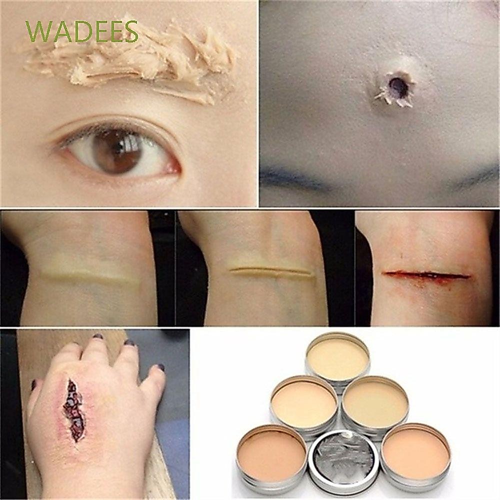 Wadees แว็กซ์ปลอมสําหรับแต่งหน้าปาร์ตี้ฮาโลวีน