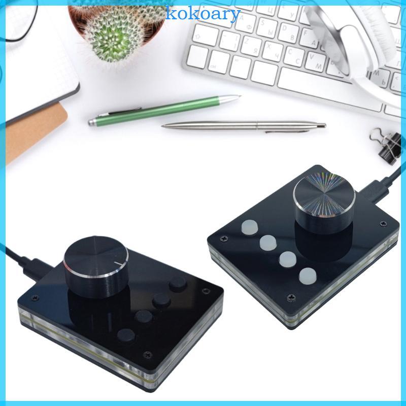 KOK USB Volume Control Knob Volume Controllers สําหรับคอมพิวเตอร์แล็ปท็อปลําโพงพีซี
