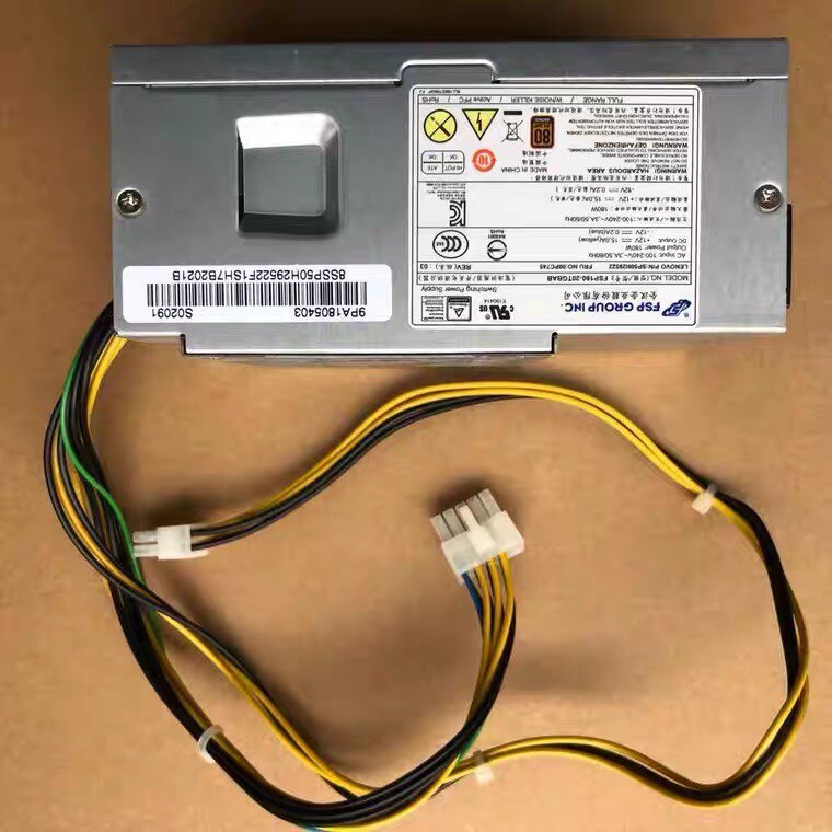 Lenovo E73S E74S E75S e700 แชสซี 10 พินแหล่งจ่ายไฟ HK280-72PP FSP180-20TGBAB