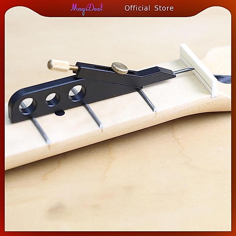 [MAGIDEAL] Guitar Nut Scrbe Tool Guitar String Spacing Marker แบบพกพากันสนิมชุดกีตาร์สําหรับอุปกรณ์เสริมสมัครเล่น