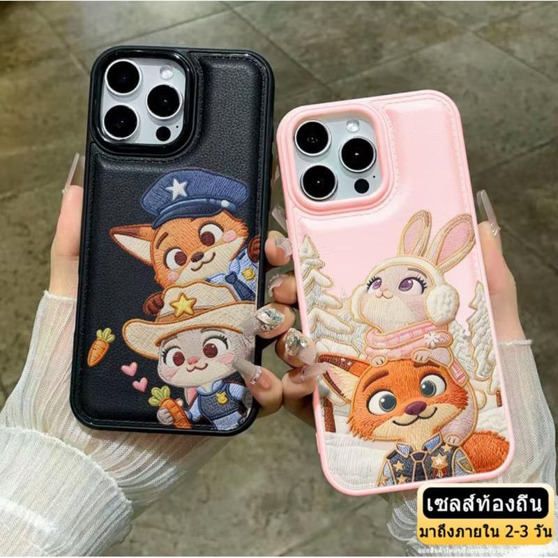เคสมือถือคาแรกเตอร์น่ารัก กันกระแทก ดีไซน์แฟชั่น สำหรับ iPhone 17 16 15 14 13 12 11 Series