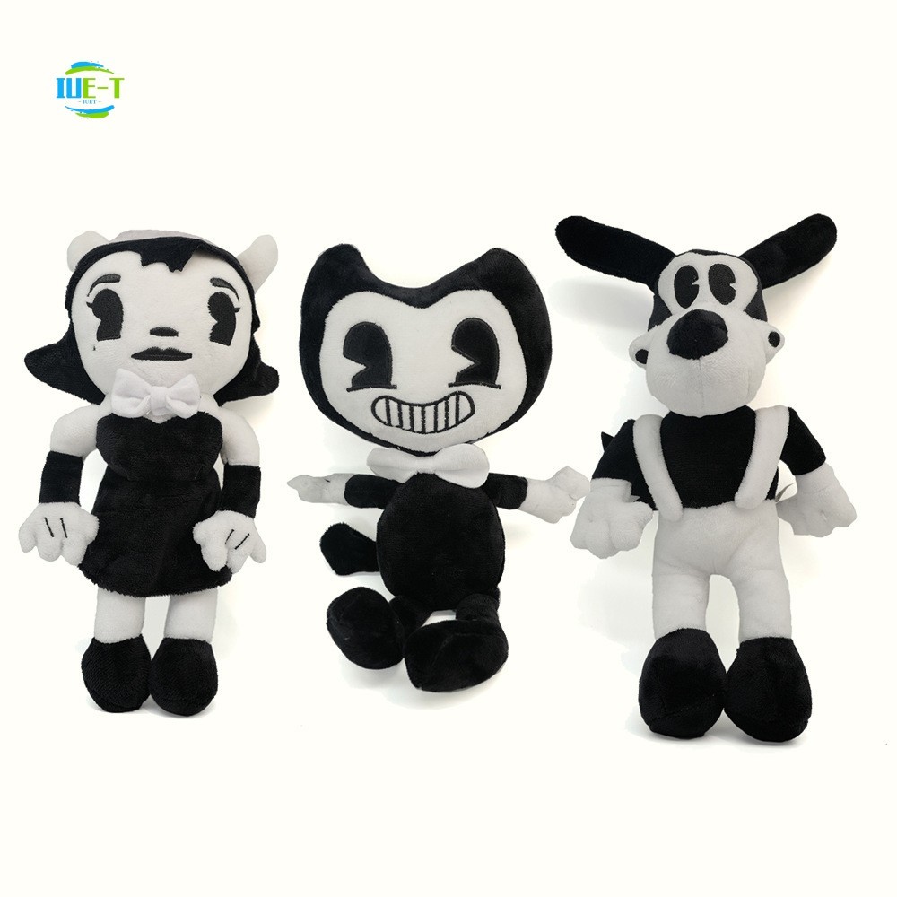 Bendy Ink Plush Doll - Thriller Girls Movie Model ตุ๊กตาของเล่นสําหรับวันฮาโลวีน