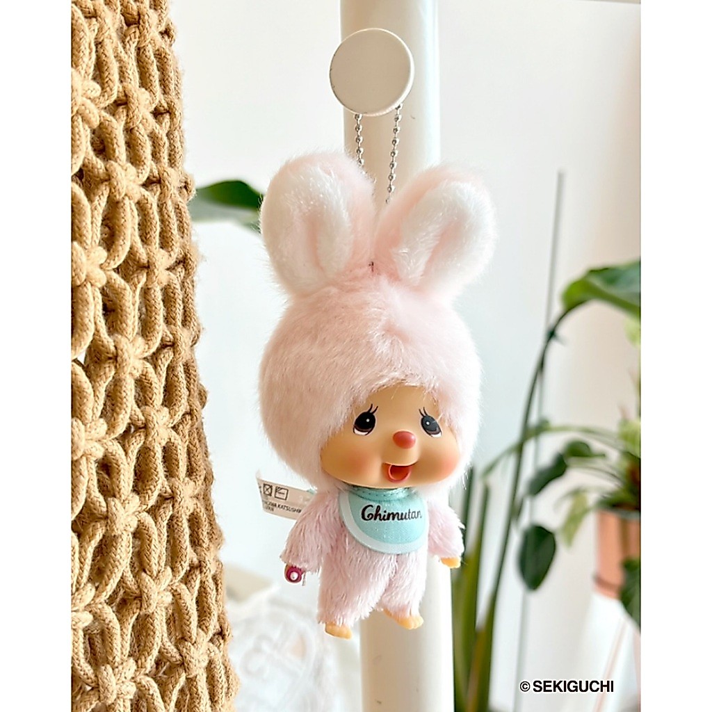 ของแท้ 100% Monchhichi Chimutan Cloection - ตุ๊กตา และ พวงกุญแจมอนชิ ชิมุตัน น้องมอนชิกระต่าย 🐰💖🎀