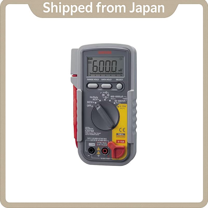 SANWA CD732 Digital Multimeter Tester — Handheld Digital Tester p7x