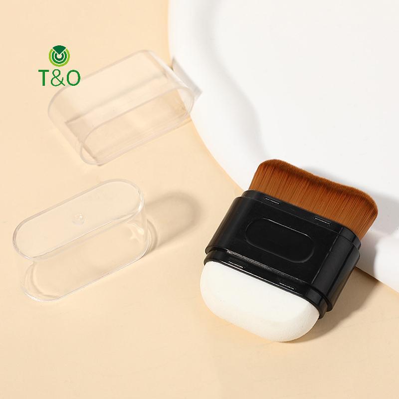 T&O 1 ชิ้น Professional Foundation แปรงแต่งหน้า รูปที่ 7