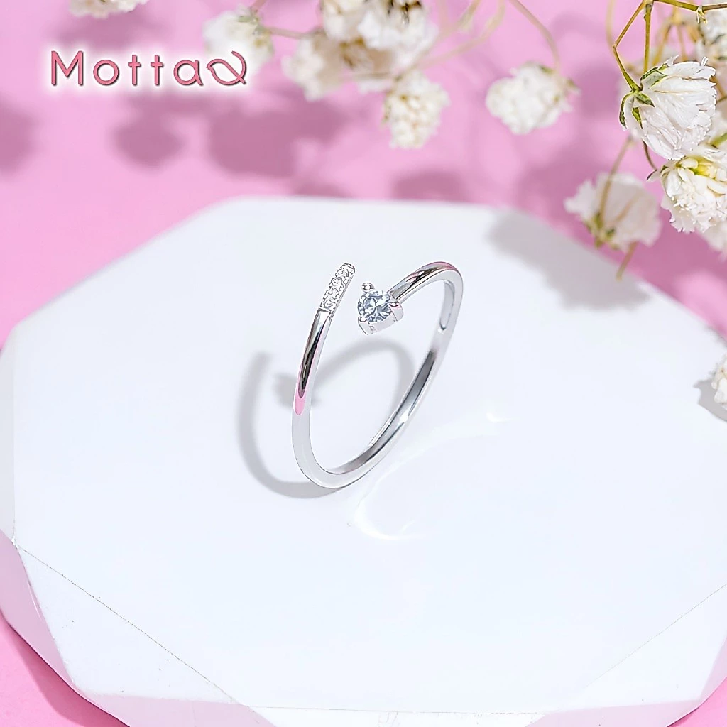 Motta Silver Ring แหวนเงินแท้ สไตล์สวยหรู ใส่ได้ทุกวัน