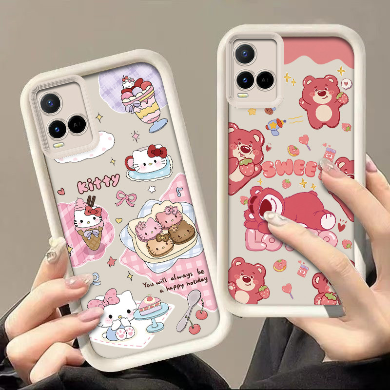 Vivo y21 case vivo y21s y33s y33t y21t case เคสโทรศัพท์ป้องกันการตก