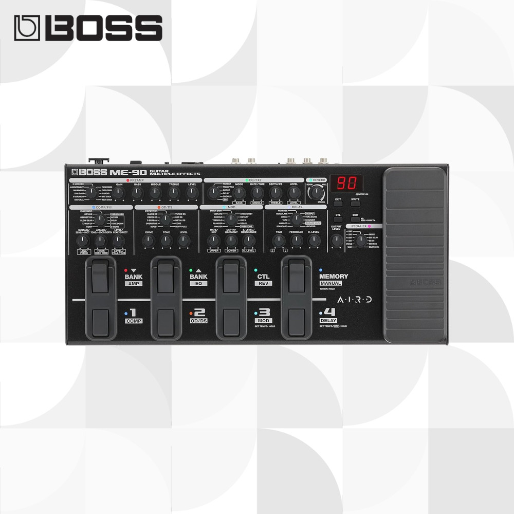 BOSS ME-90 Guitar Multi Effects Pedal มัลติเอฟเฟกต์กีตาร์【ส่งตรงจากญี่ปุ่น】